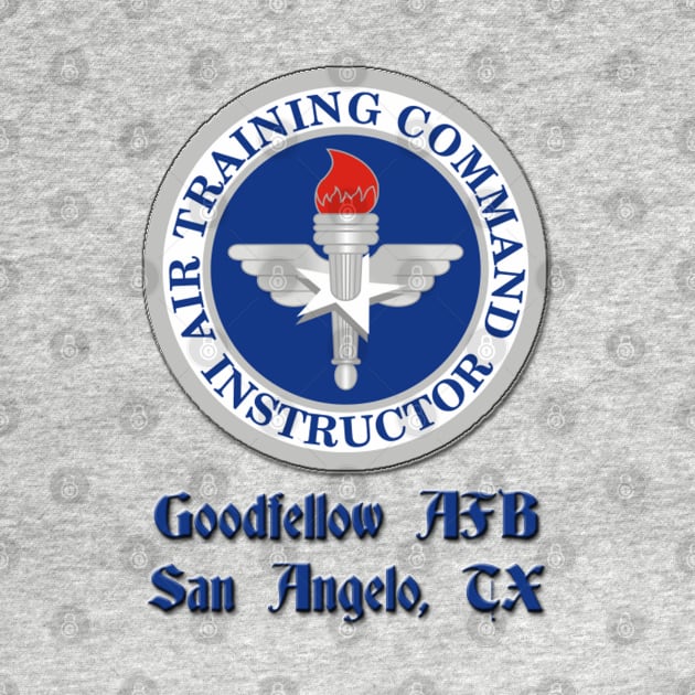 Vintage Air Training Command Instructor Badge, Goodfellow by VoodooNite